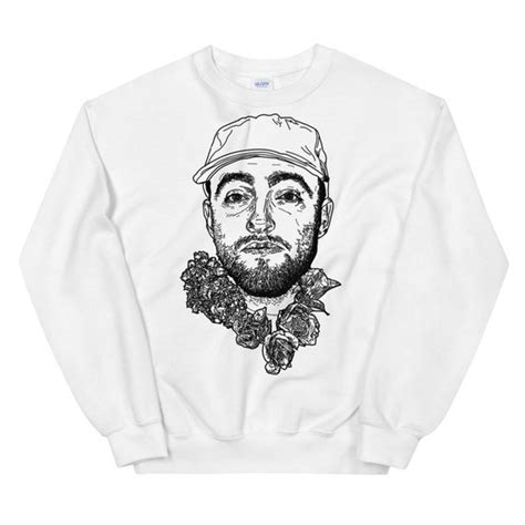 Mac Miller Sweatshirt Mac Miller Unisex Sweatshirt Vintage Etsy