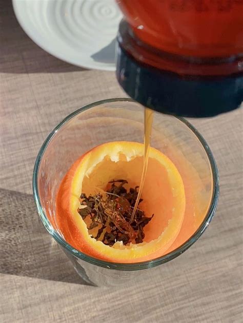 Orange Peel Tea Ms Shi And Mr Hes Best Recipes With Videos