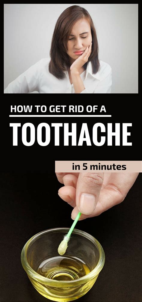 How To Get Rid Of A Toothache In 5 Minutes Holistic Or Maybe It Will
