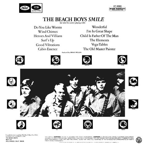 The Beach Boys Smile Lp Album Cover Etsy