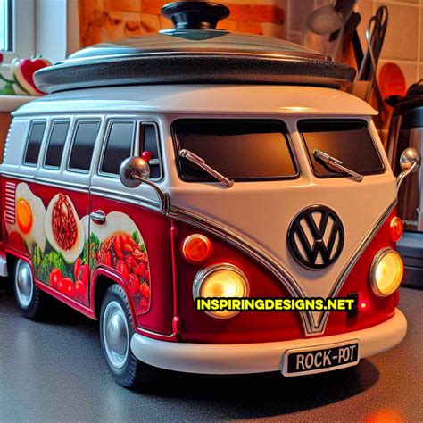 These Volkswagen Bus Slow Cookers Will Make You A Hit At Your Next