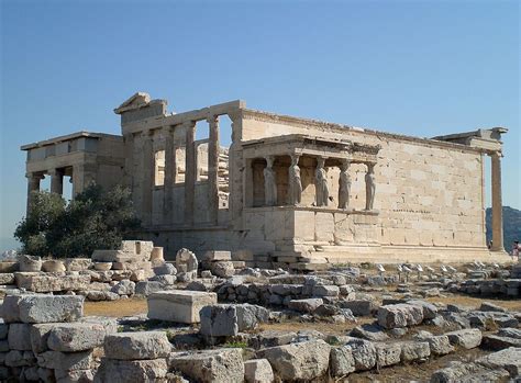 Eretteo Dellacropoli Di Atene Costruito Da Philokles Tra Il 421 E Il