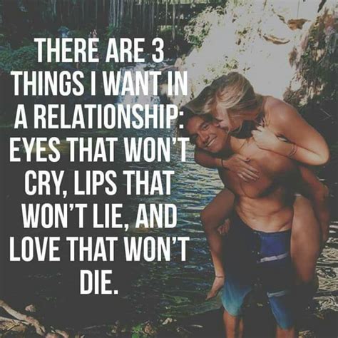 3 Things Things I Want Real Love Relationship