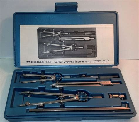Vintage Teledyne Post Career Drawing Instruments 38jg 130 C1960s