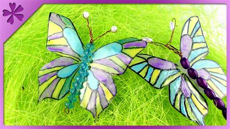 Diy Plastic Bottle Butterfly Spring Decoration Eng