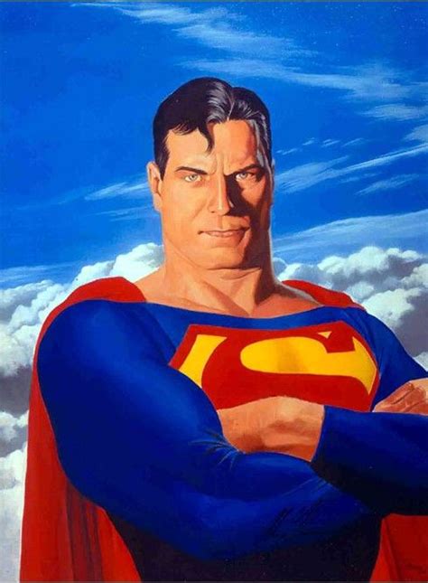 Superman 81 By Alex Ross Superman Artwork Superman Art Dc Comics Art