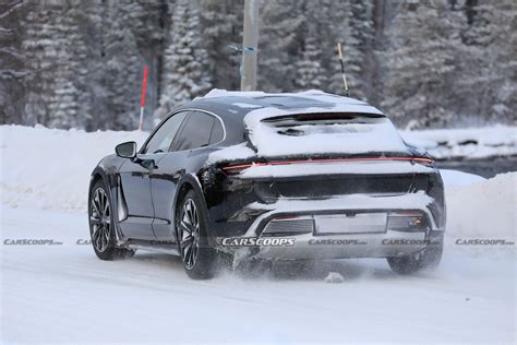 Facelifted Porsche Taycan Shows Off Its Trick New Matrix Led Headlights Carscoops