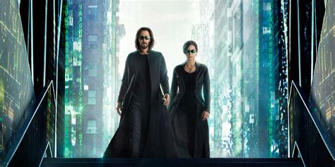 New Matrix Resurrections Poster Reteams Neo And Trinity