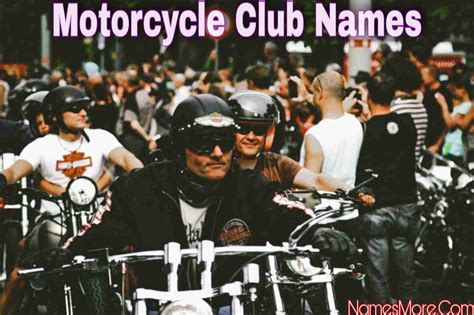 Motorcycle Club Names 650 Cool Biker Club Names
