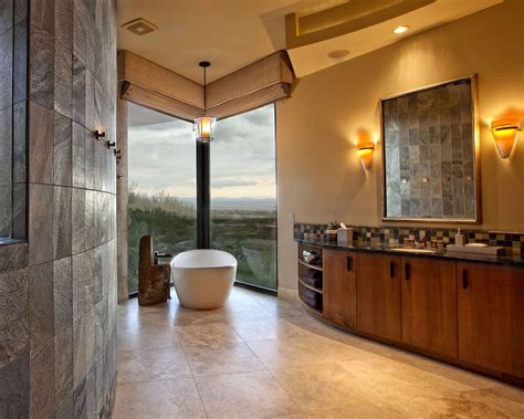 Organic Peaceful And Calming Neutral Modern Bathrooms Modern