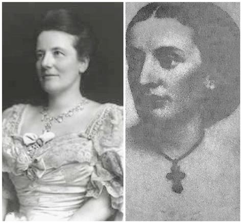 First Lady Edith Carpenter Roosevelt And Her Mother Gertrude Carow