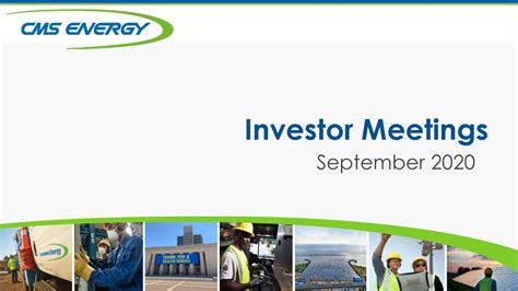 Cms Energy Corporation Cms Investor Presentation Slideshow Nyse