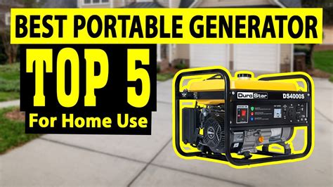 The 5 Best Portable Generators For Home 2020 Best Portable Generators