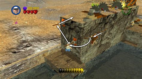 Bonus Level 2 Beachside Cave Lego Indiana Jones 2 Walkthrough