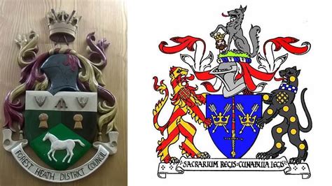 West Suffolk Council Historic Coat Of Arms Reinstated Bbc News