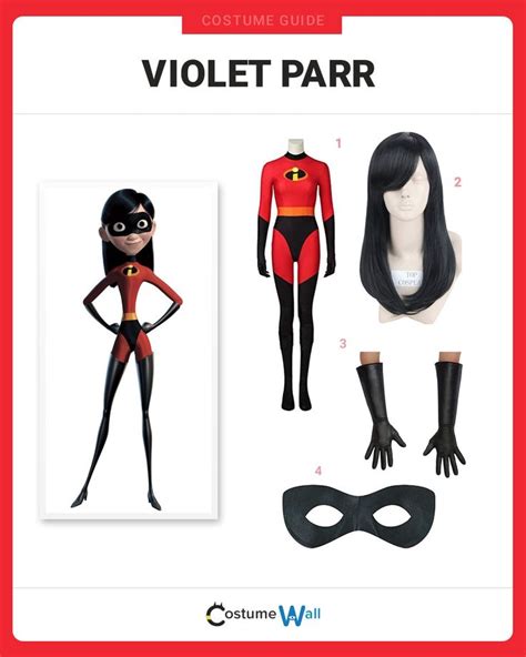 Dress Like Violet Parr Violet Parr Incredibles Costume Disney