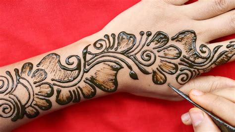 easy and simple arabic mehndi design for back hand full hand arabic mehndi design mehndi