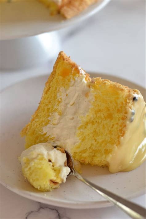 1 (9 inch) cake ingredients 3 cups all purpose flour. Tall and Fluffy Passion Fruit Sponge Cake | Recipe | Fruit ...