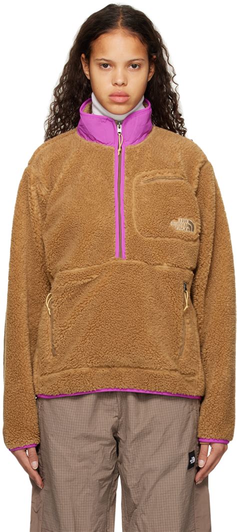 The North Face Brown Extreme Pile Jacket Ssense