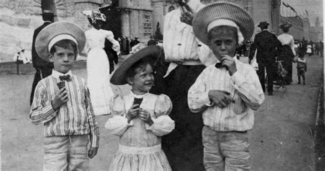 July The First Ice Cream Cone Created During The St Louis Worlds Fair Reputedly By