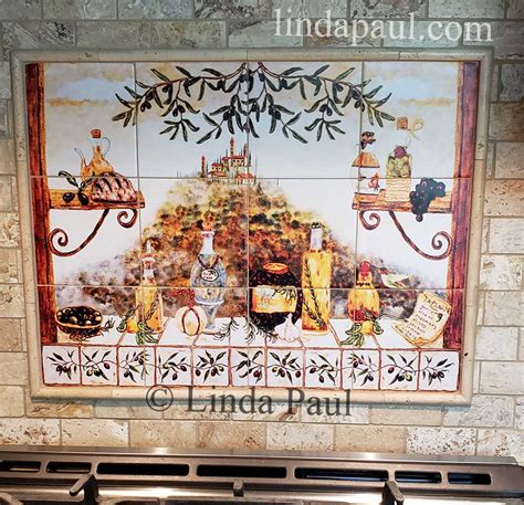 Italian tile mural store | tile murals, landscapes, kitchen backsplashes. Italian Tile Backsplash - Kitchen Tiles Murals Ideas