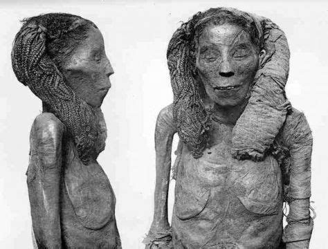 Ahmose Nefertari Mummy Of Queen Ahmose Nefertari Mother Of Amenhotep I Cairo Museum Egypt