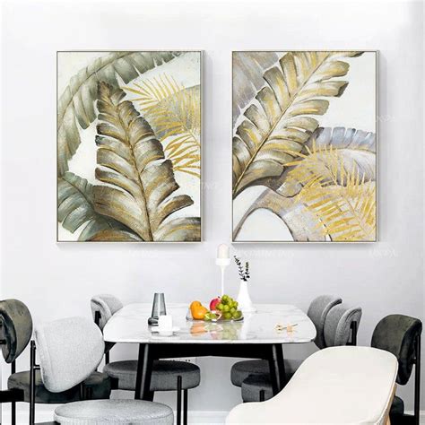 Maybe you would like to learn more about one of these? Gold Kunst Original abstrakte Feder Gemälde auf Leinwand ...
