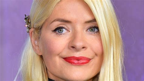 Holly Willoughby Shocks This Morning Viewers In A Cream Mini Skirt And Sheer Shirt Hello