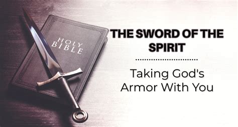 The Sword Of The Spirit Taking Gods Armor With You S3e8 We R Sh