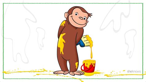 Curious George With Yellow Hat