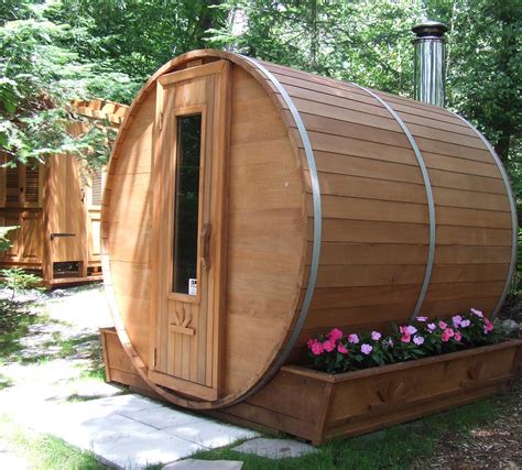 Wood Fired Barrel Sauna Kit Image To U