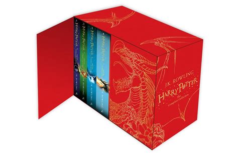 Bloomsbury Reveals The Artwork For The Harry Potter Hardback Boxed Set