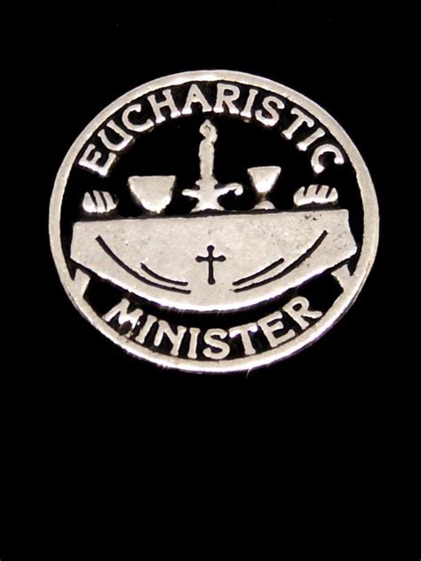 Eucharistic Minister Pin Badge Catholic Ts Uk Piety Stall