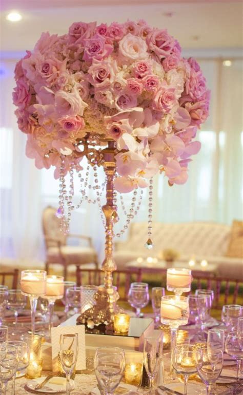 Are you searching for orchid decoration png images or vector? Rose and Orchid Gold Wedding Reception Centerpiece ...