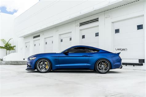 Blue Mustang Personalized With Von Wraps — Gallery