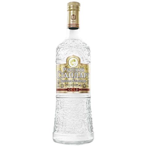 Comprar Vodka Russian Standard Gold 1 Litro Rusia Online Licorea