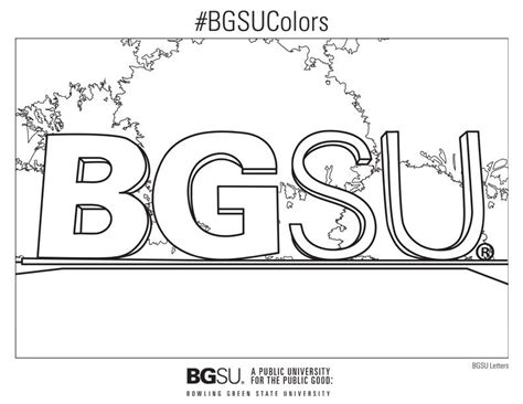 Coloring Bgsu