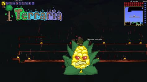Terraria Back In It With Mods12 Blood Moon Evil Corn
