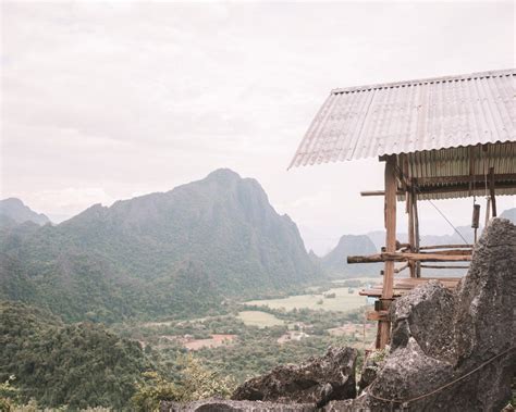 Nam Xay Viewpoint Vang Vieng Breathtaking Views Over Laos