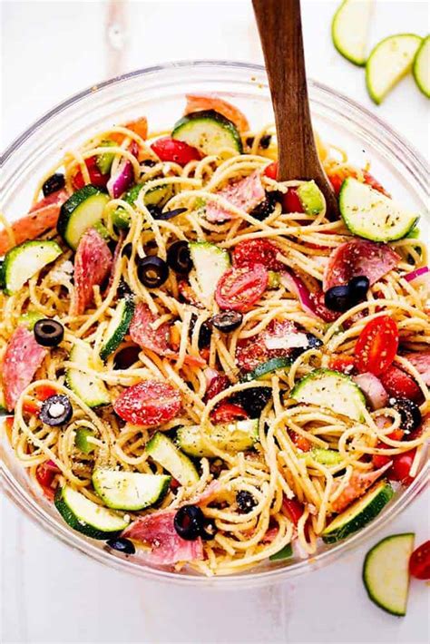 Italian Spaghetti Salad The Recipe Critic