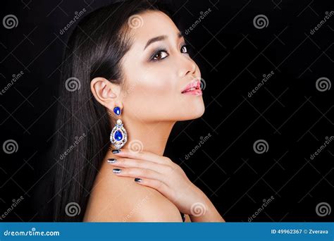 beautiful brunette asian model with luxury stock image image of beautiful beauty 49962367