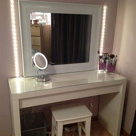 Check out our vanity mirror with desk selection for the very best in unique or custom, handmade pieces from our home & living shops. Ikea malm dressing table | Bedroom makeup vanity, Beauty ...