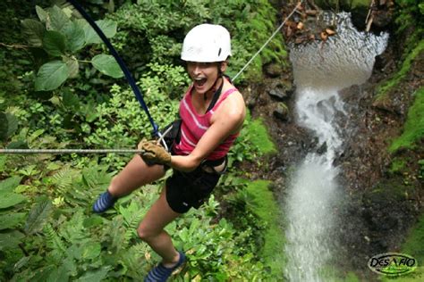 Arenal Volcano Combo Tour La Fortuna Rafting Plus Canyoning
