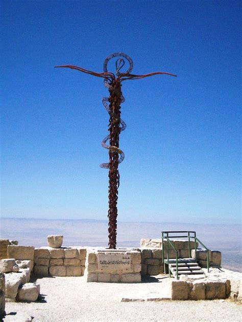 Mount Nebo Nebo Holy Land Israel Lamp Post Egypt Kingdom The