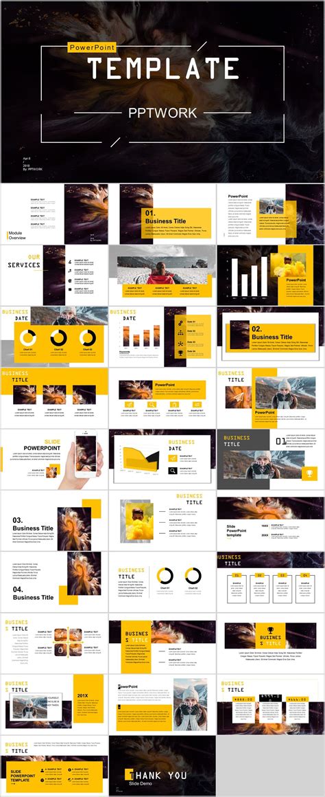 30 Best Company Annual Slide Powerpoint Templates Dow On Behance