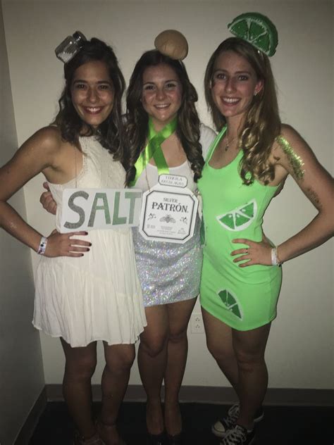 spooky salt tequila and lime halloween costume