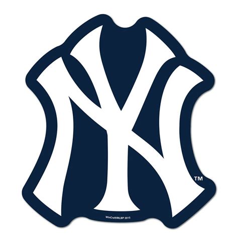 New York Yankees Logo On The Gogo New Mlb Car Auto Emblem Sign Truck