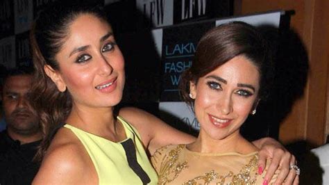 Kareena Kapoor Stands For Sister Karisma Entertainment Bollywood