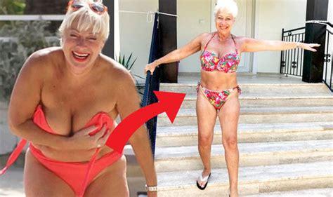 Denise Welch Weight Loss Loose Women Star Loses Two Stone Cbt Trick