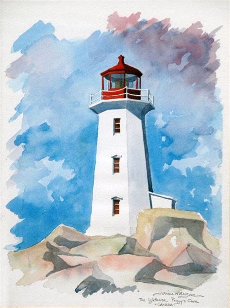 Simple And Easy Lighthouse Painting Ideas Lighthouse Drawing